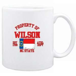 New  Property Of Wilson / Athl Dept  North Carolina Mug Usa City 