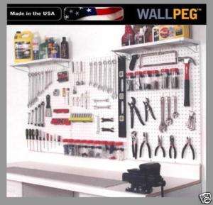 Wall Storage   Workbench Organizer Peg Board Shop Tools  