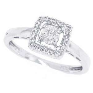   Solitaire Diamond Engagement Ring in 14Kt White Gold 6 Mytreasurez