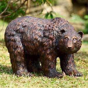  Bear Looking Garden Sculpture