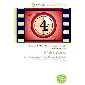  Blaise Garza (9786134279765) Books