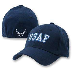 USAF,AIR FORCE,STRETCH FIT ,FITTED ,S/M ,WINGS, HAT,CAP  