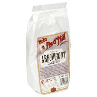 Bobs Red Mill Arrowroot Starch Flour, 20 Ounce Packages (Pack of 4)