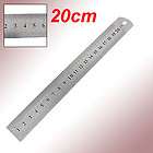 New 20cm 8 inch Stainless Steel Ruler Measure Metric  