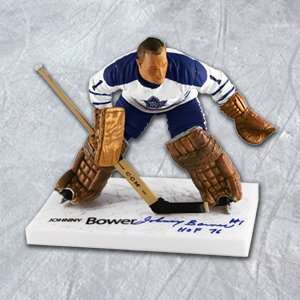  JOHNNY BOWER Maple Leafs SIGNED Variant McFarlane SP 