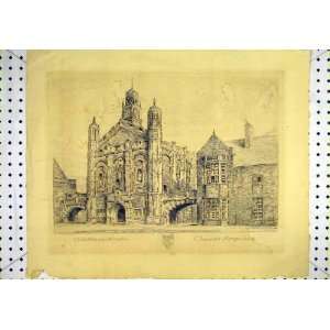   Exterior View Wallace Hester ChristS Hospital Print