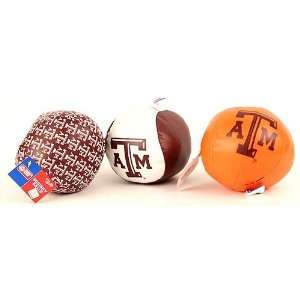  Texas A&M Squishy Ball 3 Pack