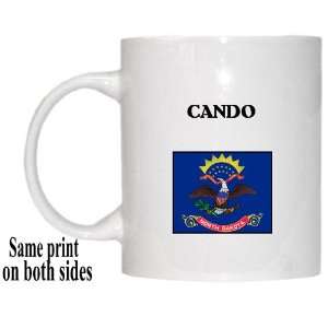    US State Flag   CANDO, North Dakota (ND) Mug 