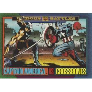 Captain America vs. Crossbones #162 (Marvel Universe Series 4 Trading 