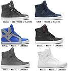   Surpa SKYTOP Chad Muska Mens High top Leather Suede Canvas Skate Shoes