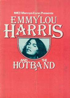 EMMYLOU HARRIS 1976 ELITE HOTEL TOUR PROGRAM BOOK  