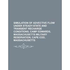  Simulation of advective flow under steady state and 