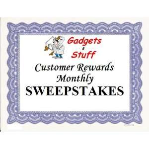  Monthly Sweepstakes 