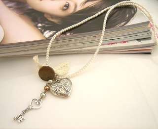   75cm heart pendant length 3cm package included 1 pcs necklace only