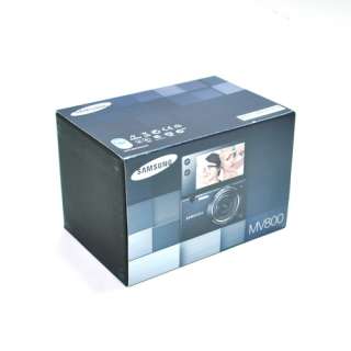 ezValue Samsung MV800 MV 800 16.1MP Black Digital Camera + 4gb SD Card 