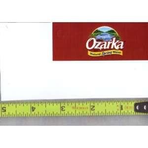 Small Rectangle Size Ozarka Vendable Water Logo Soda Vending Machine 