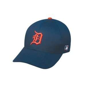  MLB YOUTH Detroit TIGERS Road Blue Orange D Hat Cap 