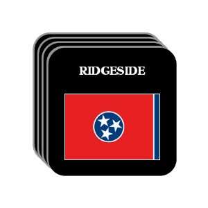  US State Flag   RIDGESIDE, Tennessee (TN) Set of 4 Mini 