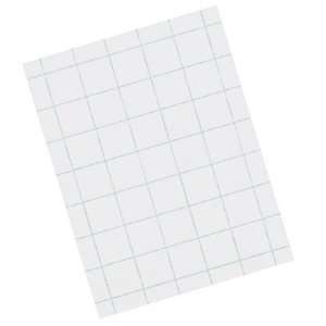   25 Quadrille Ruling, White, 500 Sheets/Pack PAC2411
