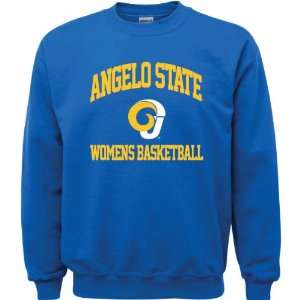  Angelo State Rams Royal Blue Youth Womens Basketball Arch 