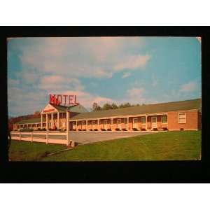 1961 Morgantown Motel, Pennsylvania PA Postcard not applicable 