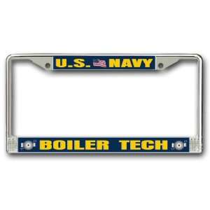  US Navy Boiler Tech License Plate Frame 