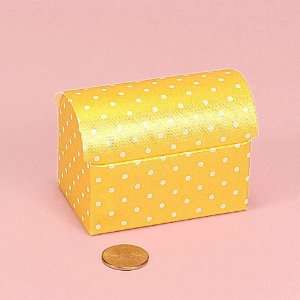  Polka Dot Treasure Chest Favor Box in 5 Colors Everything 