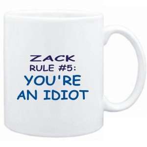   White  Zack Rule #5 Youre an idiot  Male Names