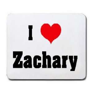  I Love/Heart Zachary Mousepad