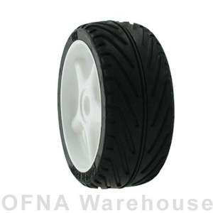 OFNA 86505 18 Scale Buggy Mounted Rubber Street Tread Tires w 