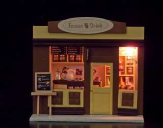 DIY Kit Miniature Doll House Coffee Spice Shop 1 Set  