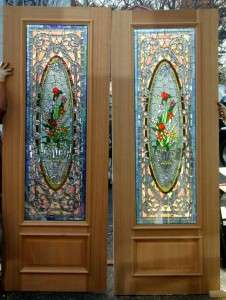 It is recommended to that the doors be used as interior doors; however 
