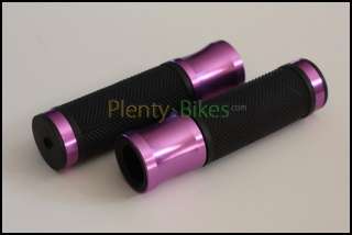 Bike Bicycle Single Speed Fixie Handlebar Handle Bar Grip Grips Purple 
