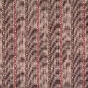   Pink & Chocolate Pink and Brown Textured Stripe by Windham Fabrics