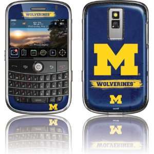  University of Michigan Distressed Logo skin for BlackBerry 