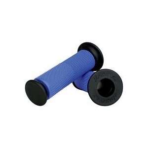 DRIVEN RACING SUPERBIKE CLOSED GRIPS (BLUE)