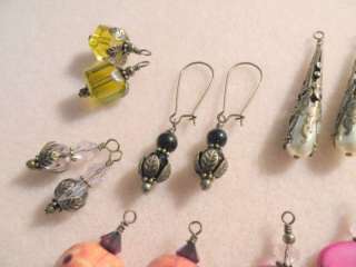 INTERCHANGEABLE Bronze Earring Wires plus 1 Pair Charms  