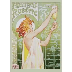  Privat Livemont   Absinthe Robette   Clean POSTER Canvas 