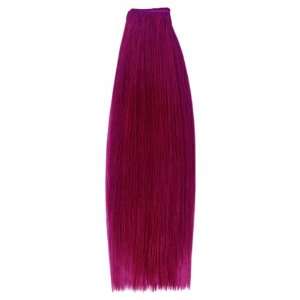   European Silky Straight Weave Hair Extension   Color PINK Beauty