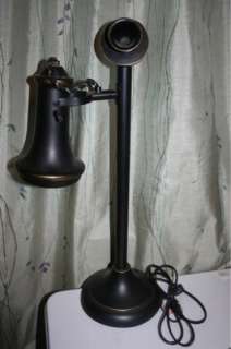 Vintage Telephone Table Lamp Replica  