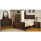 Coaster Temre Cal King Bedroom Set In Rich Cappuccino Finish by 