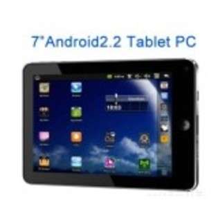 GB VIA8650 Android 2.2 Tablet pc Android tablet 7 inch Epad 2 GB 
