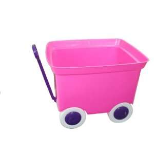  Romanoff Pull Wagon, Hot Pink