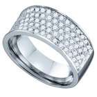   Pave Wedding / Anniversary Ring (Size 6.5   Other Sizes Available