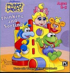 MUPPET BABIES   THINKING & SORTING   CD ROM NEW  