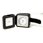 Swing Ltd Chelsea Travel Alarm Clock with Picture Frame in Black