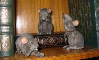 Adorable Halloween Mice Rats Sharing a Laugh  