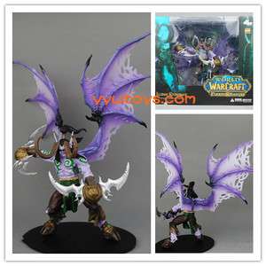 WOW WORLD OF WARCRAFT ILLIDAN DELUXE ACTION FIGURE  