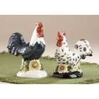 delton products rooster salt and pepper shakers country kitchen decor