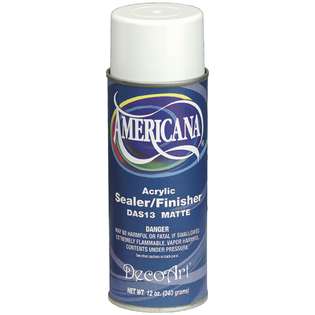 Deco Art Americana Acrylic Sealer/Finish Aerosol Spray 12 Ounces Matte